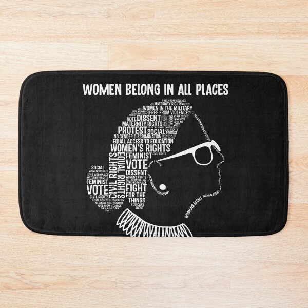 Item preview, Women Belong In All Places Ruth Bader Ginsburg RBG Feminist Ruth Bader Ginsburg RBG designed and sold by Enraged46.