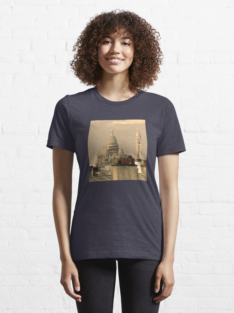 paris france sacre coeur shirt