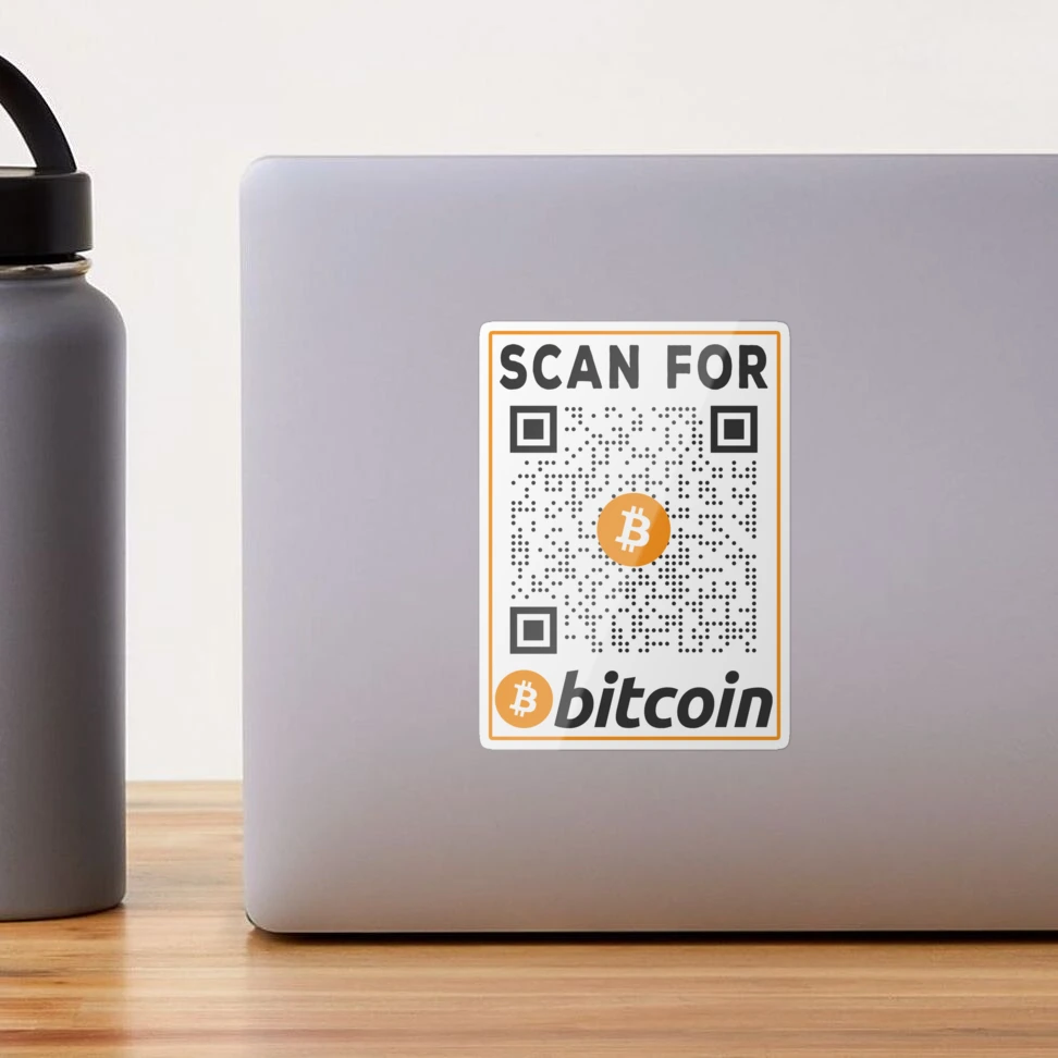 Rick Roll Bitcoin QR Code