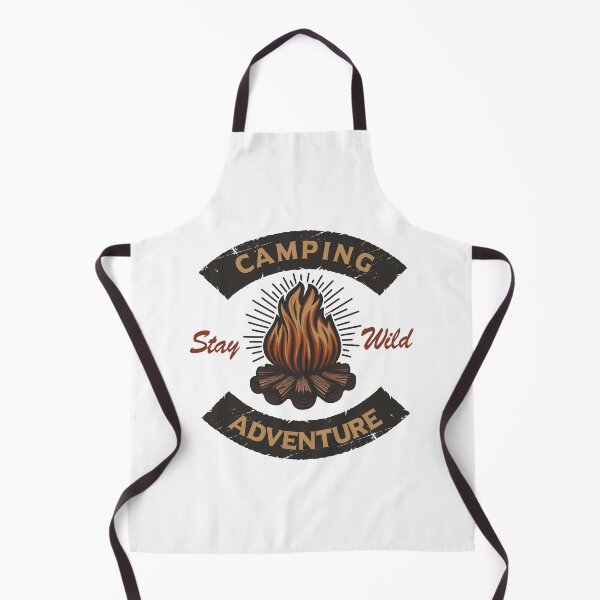 Item preview, Vintage Campfire Camping Adventure Stay Wild designed and sold by Vector Scout Lab.