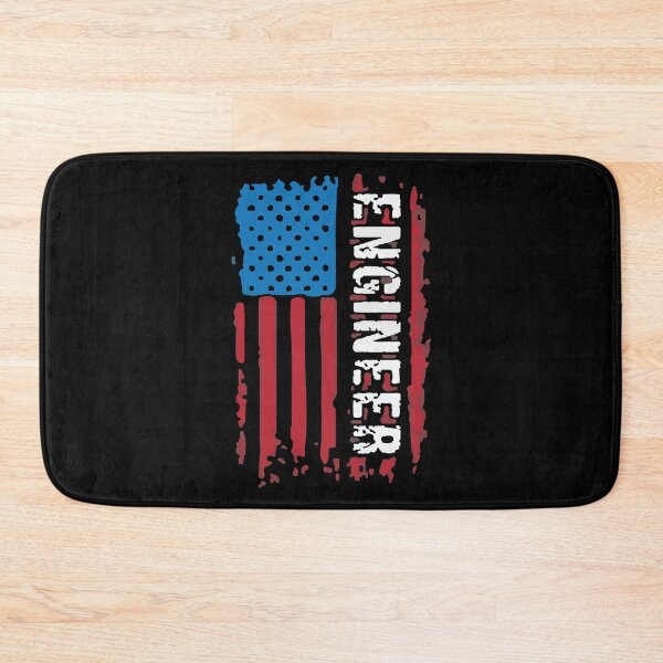 Item preview, Engineer Hhh USA Flag designed and sold by Creativenetic.