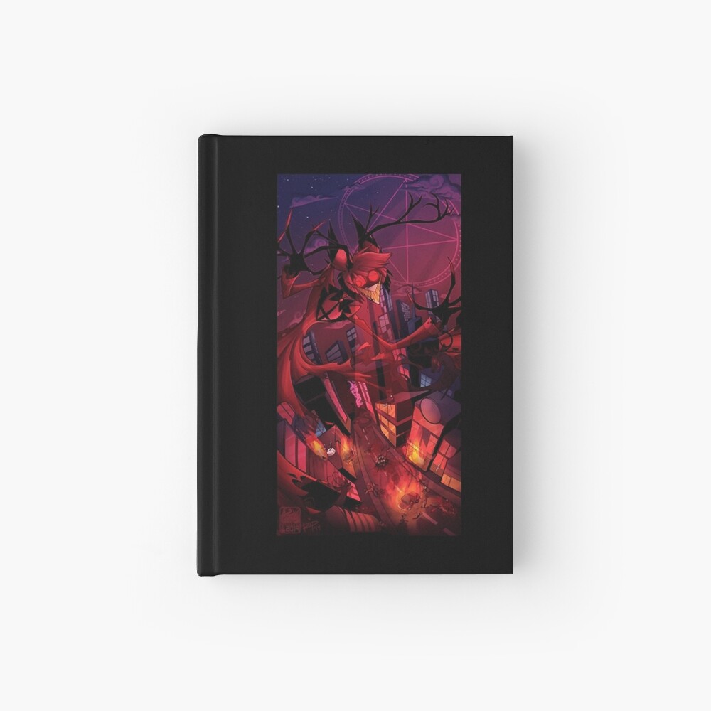 Hazbin Hotel Alastor Poster T Shirt Hardcover Journal For Sale By Rangelizay Redbubble