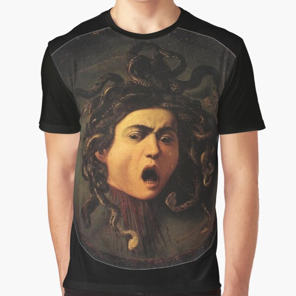 Medusa Caravaggio Graphic T-Shirt