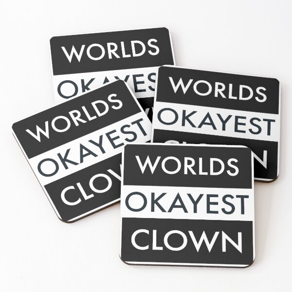 Item preview, Worlds Okayest Clown designed and sold by arendbotha.