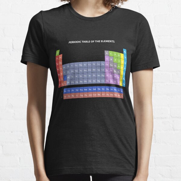 Colorful Periodic table Essential T-Shirt