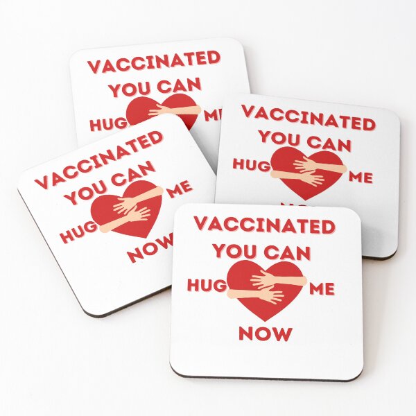 Item preview, Vaccinated You Can Hug Me Now designed and sold by Gmaish.