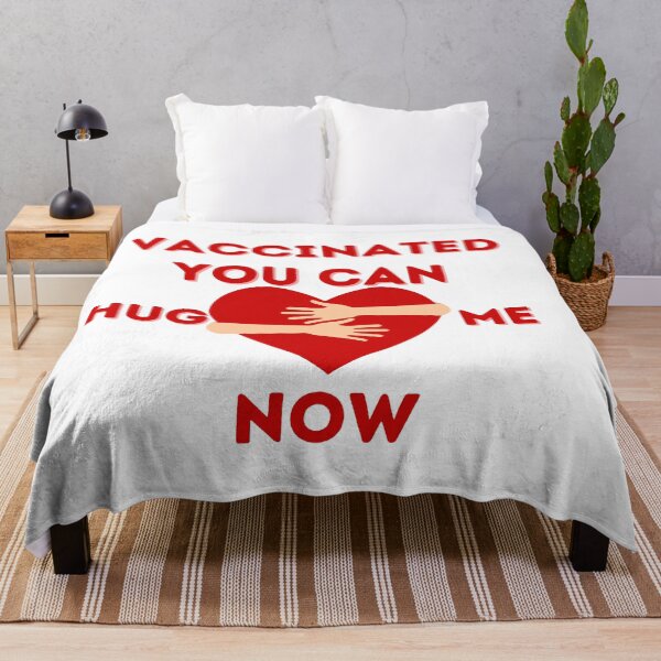 Item preview, Vaccinated You Can Hug Me Now designed and sold by Gmaish.