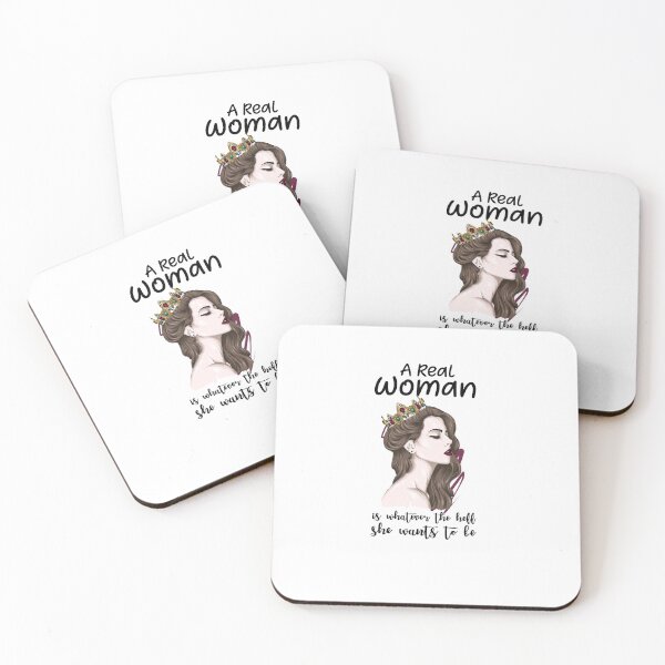 Item preview, A Real Woman Is Whatever The Hell She Wants To Be designed and sold by RockyMante.