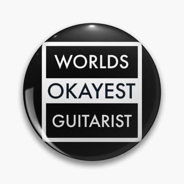 Item preview, Worlds Okayest Guitarist designed and sold by arendbotha.