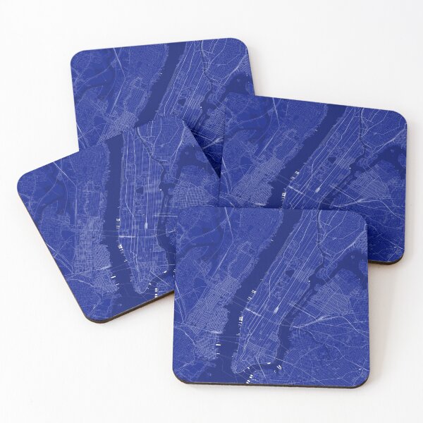 Item preview, Manhattan, New York - Blueprint designed and sold by Henrik Gulliksen Schüller.