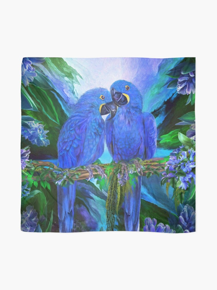 Alternate view of Tropic Spirits - Hyacinth Macaw Scarf