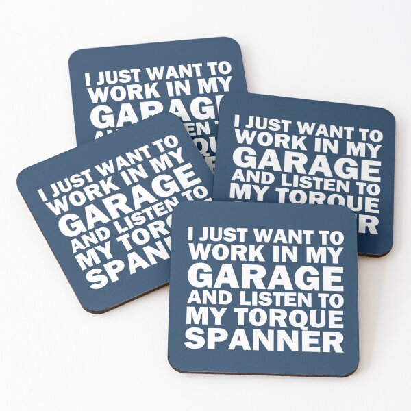 Item preview, I just want to work in my garage and listen to my torque spanner designed and sold by aktiveaddict.