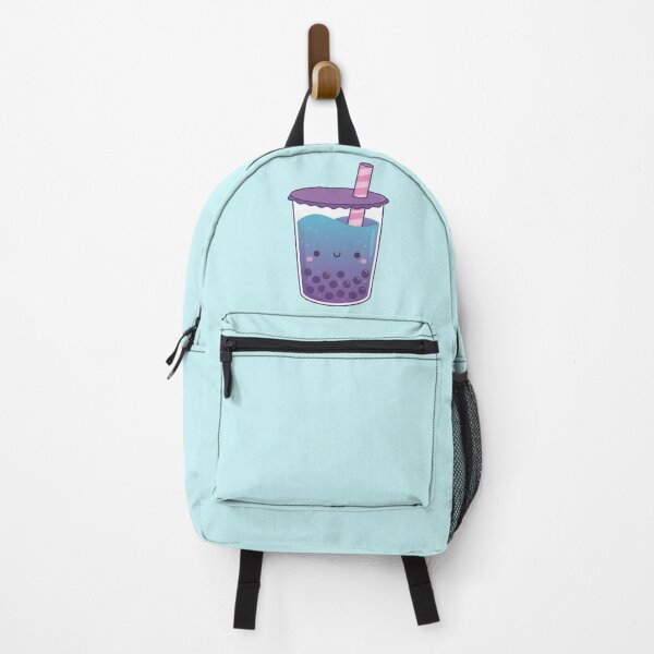 Item preview, Cute Galaxy Butterfly Pea Flower Boba Tea Doodle designed and sold by rustydoodle.