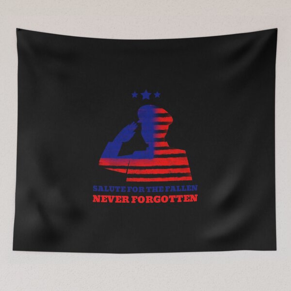 Item preview, Salute the fallen, never forgotten designed and sold by TitanRN.
