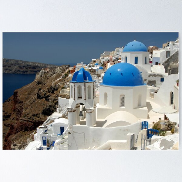 Santorini Poster