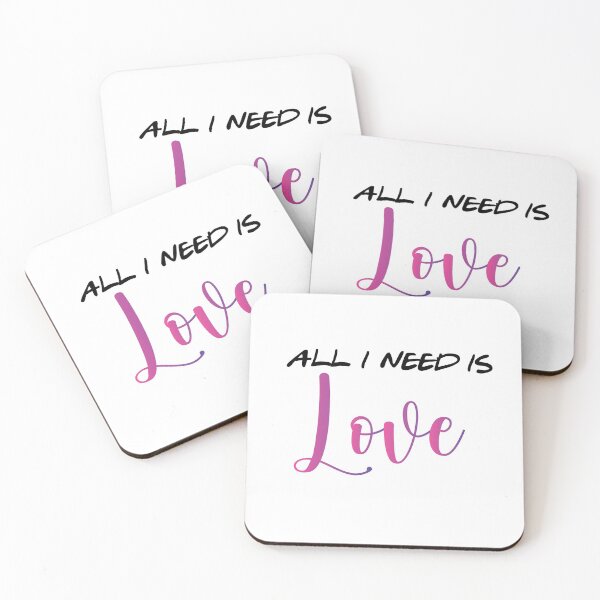Item preview, All i need is love gift for friend birthday designed and sold by FLASHOP.