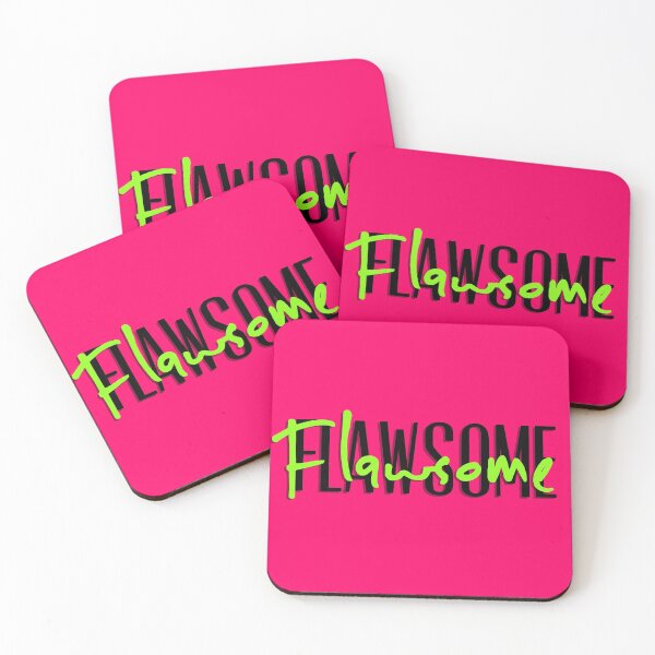 Item preview, Flawsome|neon|text designed and sold by Lavannya.