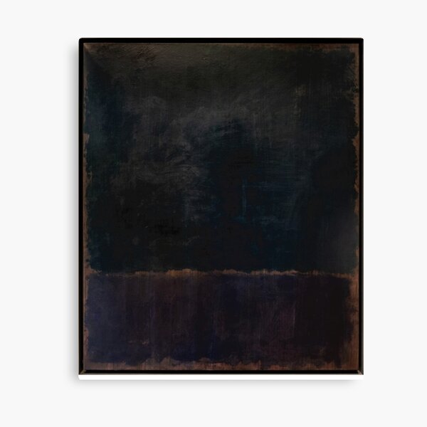 Estilo de pintura negra de Mark Rothko Lienzo
