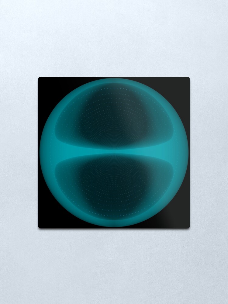 Alternate view of Oort cloud /Marek/ Metal Print