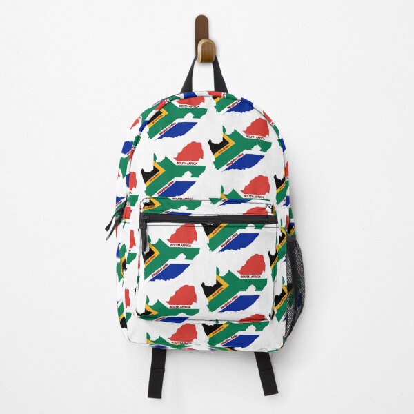 Item preview, Map and flag of South Africa designed and sold by Travellerz.
