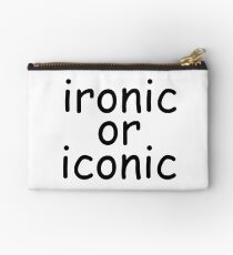 ironic or iconic comic sans Studio Pouch