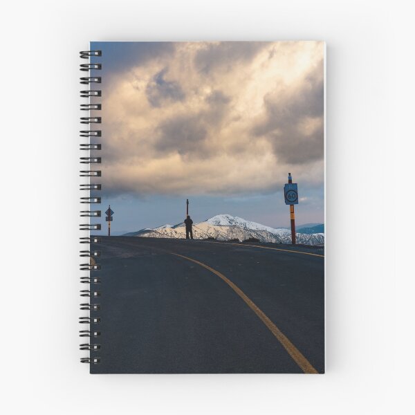 Item preview, A Shot You Can't Drive Past (Great Alpine Road with a view to Mount Feathertop) designed and sold by MadelineTPhoto.