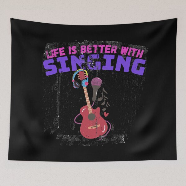 Item preview, Life Is Better With Singing designed and sold by The Full Cart.