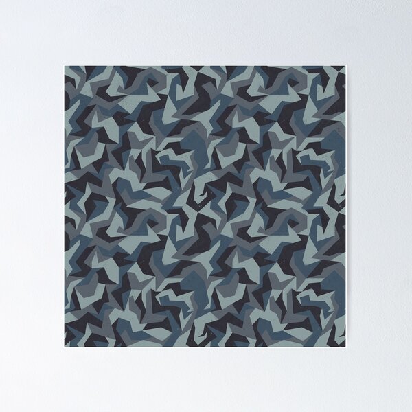 Sharp Edges Splinter Camo | Photographic Print