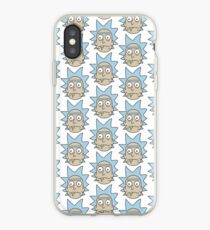 Rick Sanchez - Rick and Morty Pattern iPhone Case
