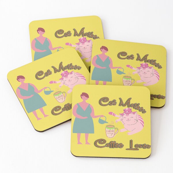 Item preview, Cat Mother Coffee Lover  designed and sold by Ashu-Tyagi.