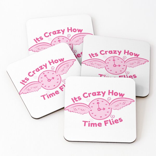 Item preview, It's Crazy How Time Flies designed and sold by UniqqFactory.