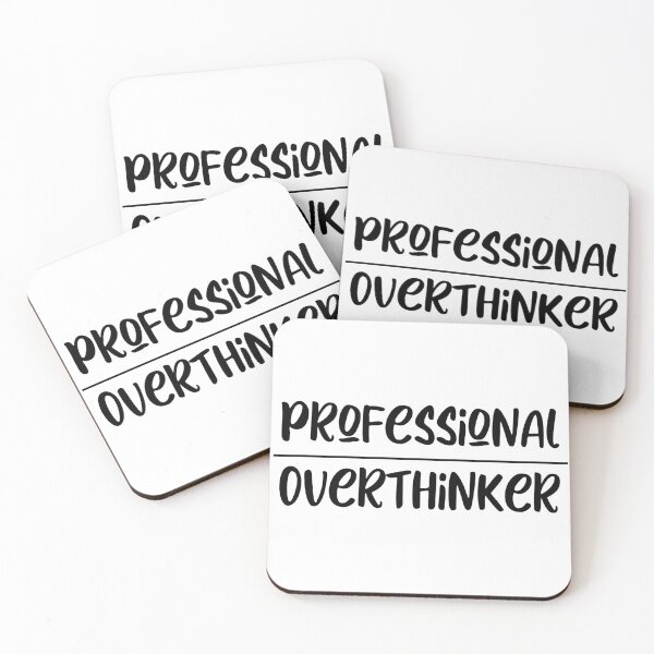 Item preview, Professional Overthinker designed and sold by Swirlstache.