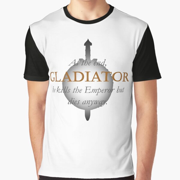 Spoiler - Gladiator #1 (White BG) Graphic T-Shirt