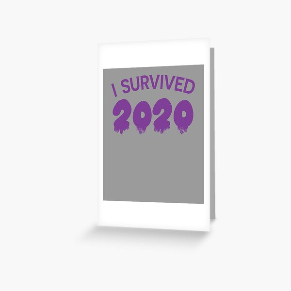 Item preview, I SURVIVED 2020 pink designed and sold by sandraking0908.