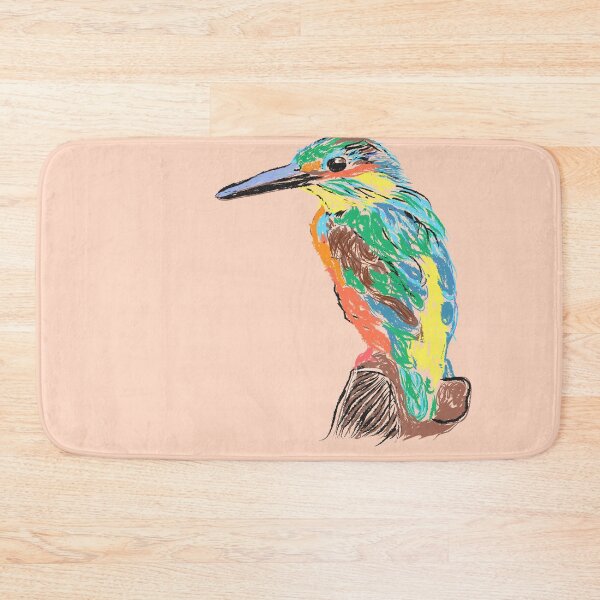 Item preview, Tropical colorful bird designed and sold by CurvedPoints.