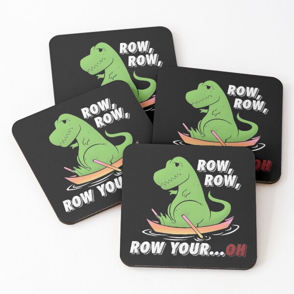 Item preview, Dinosaur T-Rex Row Row Row Your Oh designed and sold by TheInsanely.