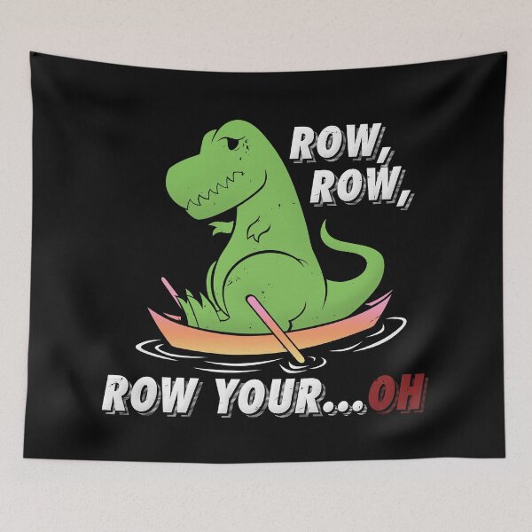 Item preview, Dinosaur T-Rex Row Row Row Your Oh designed and sold by TheInsanely.