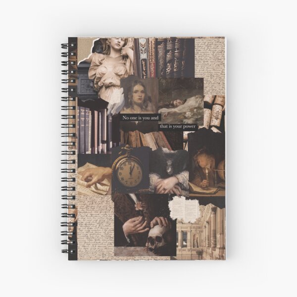 Item preview, Dark Academia Brown Aesthetic Collage  designed and sold by Share Your Passion.
