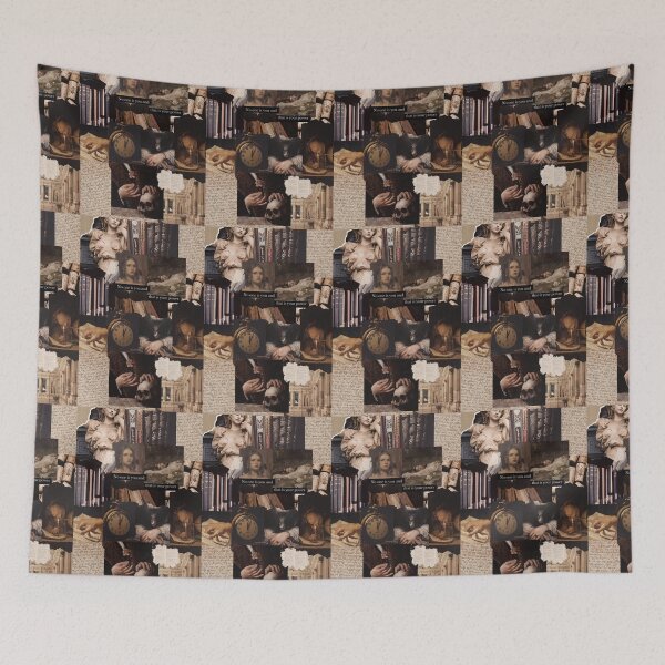 Item preview, Dark Academia Brown Aesthetic Collage  designed and sold by Share Your Passion.