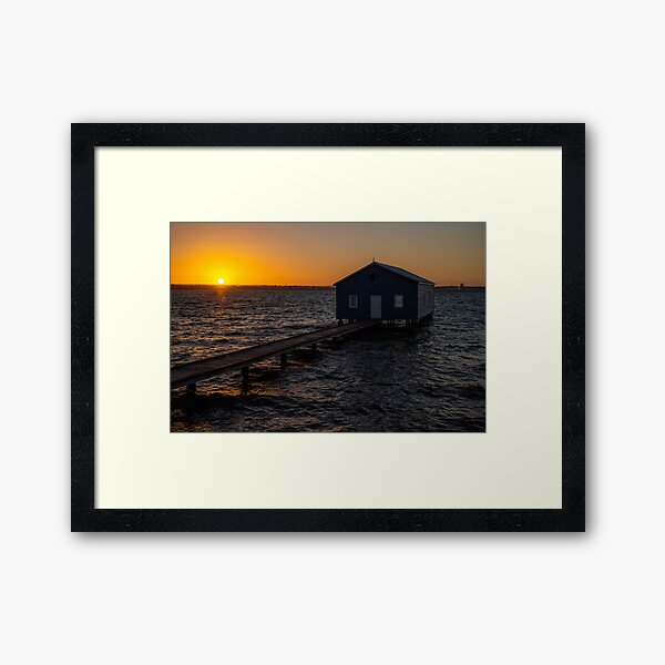 Item preview, Sunrise Blue Boat House designed and sold by Michael Heritage.