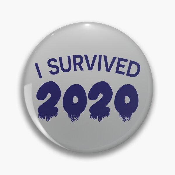 Item preview, I SURVIVED 2020 blue designed and sold by sandraking0908.