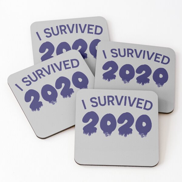 Item preview, I SURVIVED 2020 blue designed and sold by sandraking0908.