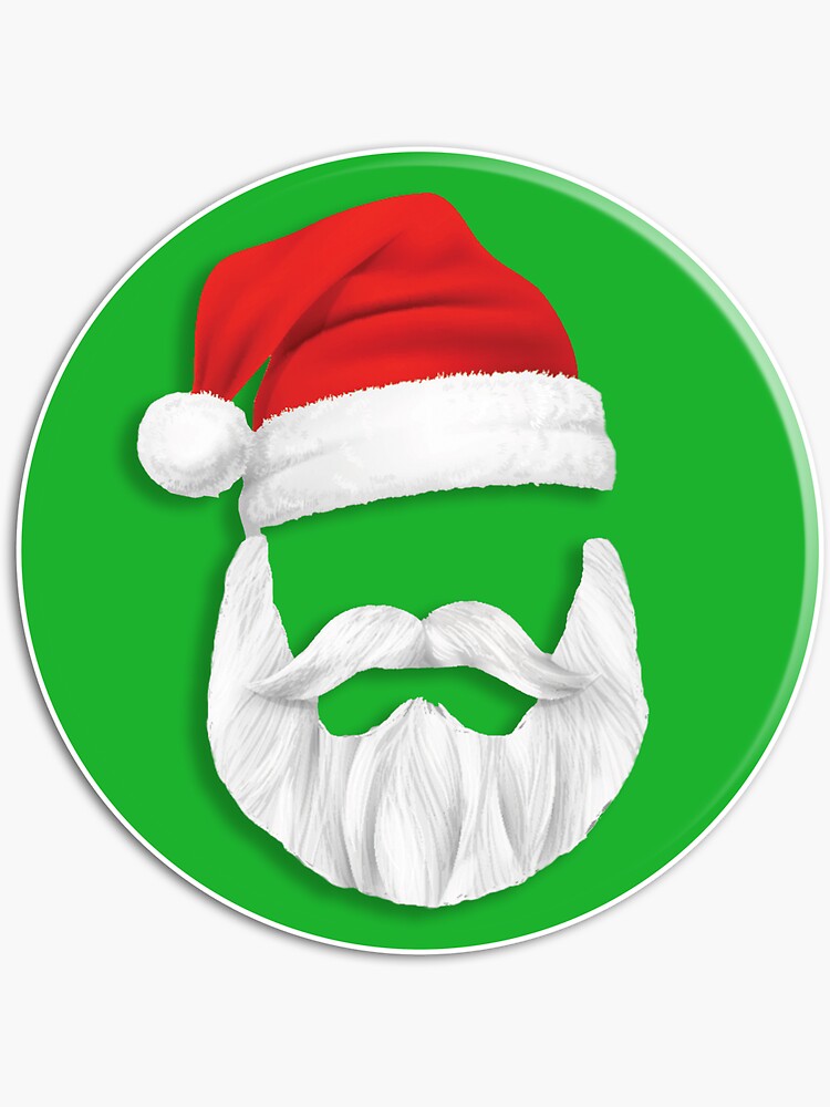 Santa Claus Pop Socket Sticker for Sale by barvardi Redbubble