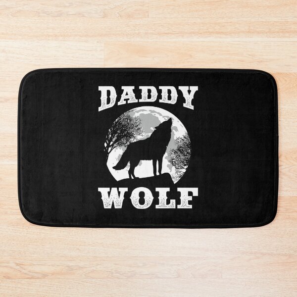 Item preview, Daddy Wolf Design Wolves Dad Moon designed and sold by GordonDrummond.