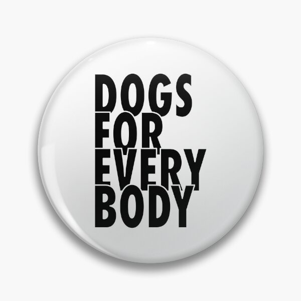 Item preview, Dogs for everybody black letters designed and sold by ciaobebo.
