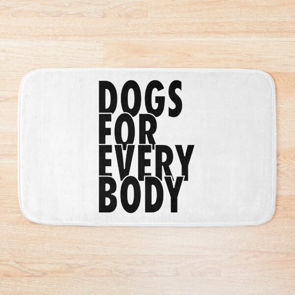 Item preview, Dogs for everybody black letters designed and sold by ciaobebo.