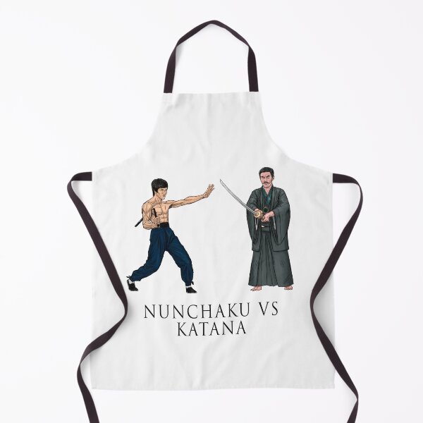 Item preview, Nunchaku Vs. Katana designed and sold by Preserved Dragons.