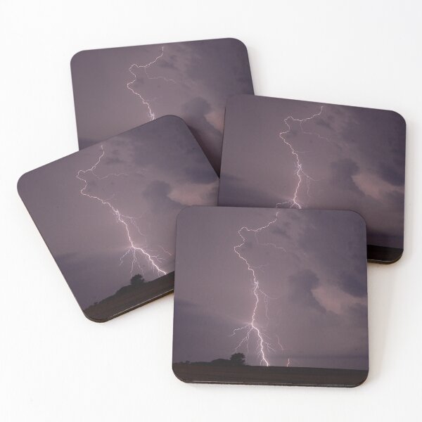 Item preview, Lightning across Kansas sky designed and sold by CarefulCaptures.