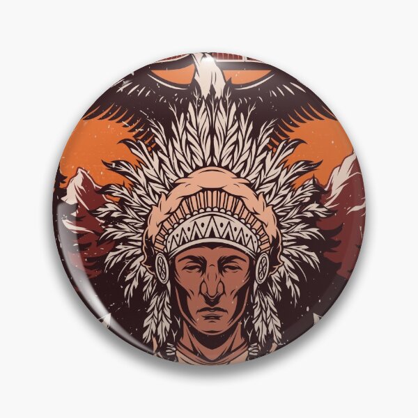 Item preview, Indian Native Warrior designed and sold by Phuctinh.