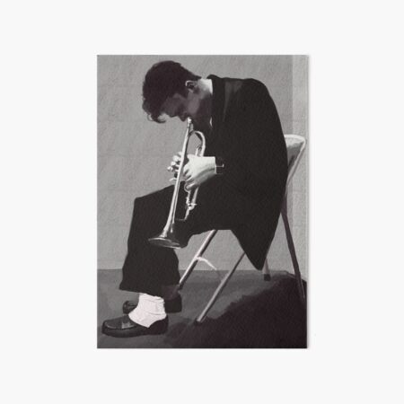 Artikel-Vorschau von Chet Baker Melancholischer Jazz, designt und verkauft von Vasili Nikolaev.